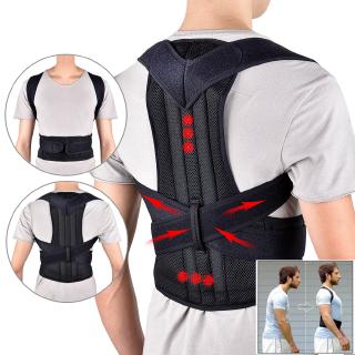 corrector de postura de espalda/cinturón/cinturón/corrector de postura lumbar/cinturón de soporte de columna/corsé ajustable/cinturón (1)