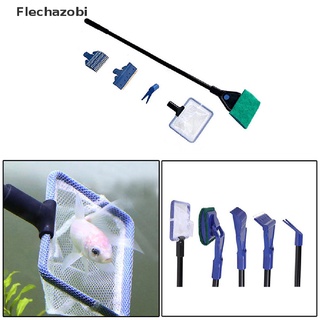 [flechazobi] kit de limpieza de acuario herramienta lange handvat vijf-in-een cepillo de limpieza palanca caliente