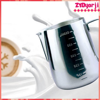 latte leche té espumoso jarra guirnalda taza cafetera con escala 350-900ml