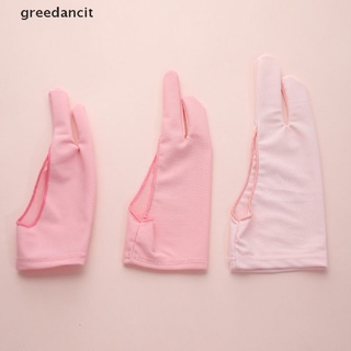 Greedancit Two-finger Drawing Glove Suitable For Both Anti-fouling Glove For Drawing Tablet CL