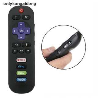 onlyka - mando a distancia de repuesto para tv tcl con botones de radio vudu netflix hulu cl