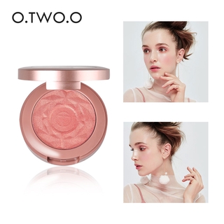 O.TWO.O Paleta De Polvo De Colorete Facial/Maquillaje/Rubor De Mejillas/Minerales/Crema Natural