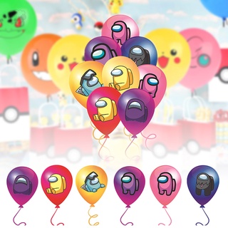 15pcs 12 pulgadas entre nosotros globos de látex fiesta de cumpleaños globo decoración para fiesta de cumpleaños decoración del hogar suministros