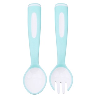 Tenedores de alimentación para bebés cuchara cubiertos cuchara tenedores vajilla utensilios de cocina (7)