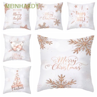 MEINHARDT Pink Pillow Case Multi-style Cushion Covers Christmas Pillow Covers Household Premium Couch Handmade 18x18in Throw Pillow Christmas Decoration