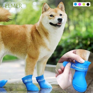 Elmer zapatos antideslizantes impermeables S/M/L Para cuatro estaciones/zapatos De lluvia/Gato/Multicolorido