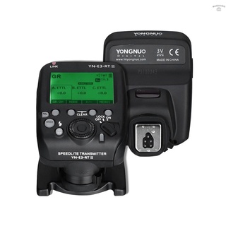 Yongnuo YN-E3-RT II On-cámara Flash Speedlite transmisor Flash gatillo Compatible con ST-E3-RT/600EX-RT/YN-E3-RT/YN968EX-RT/YN600EX-RTII/YN686EX-RT/YNE3-RX
