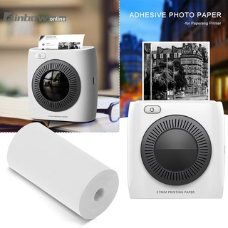 5 rollos de impresión pegatina de papel adhesivo papel fotográfico para Paperang Mini bolsillo impresora de fotos