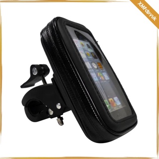 Bike Motorcycle Waterproof Phone Case Bag with Handlebar Mount Holder XL