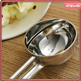 - Stainless Steel Ice Cream Scoop, Non- - As Described, 59mm with Rubber Band (9)