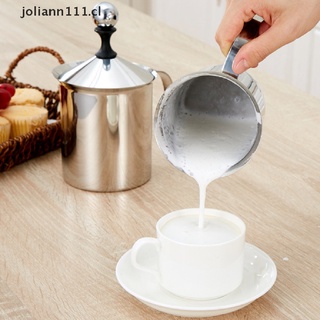 joli - espumador de leche de doble malla, espumador de leche, 400 ml/800 ml cl (1)