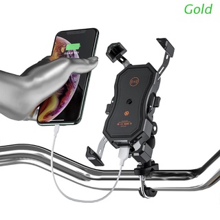 Soporte Universal Para Celular Para Motocicleta/soporte De Celular dorado