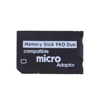 (3cstore1) mini memory stick pro duo lector de tarjetas nuevo micro sd tf a ms adaptador de tarjeta fo