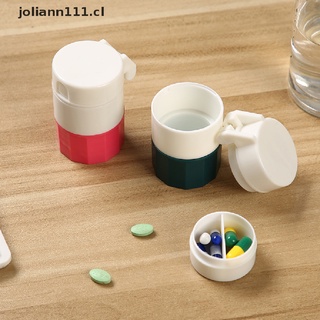 joli 4 en 1 portátil en polvo tablet molinillo en polvo cortador de pastillas medicina divisor caja cl