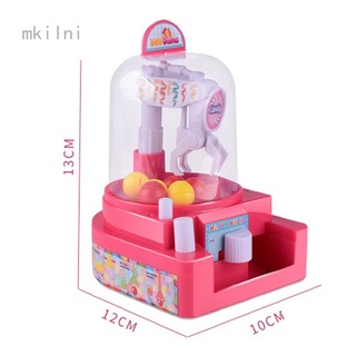Mkilni Cutteship Crianças Mini Boneca Máquina Garra Catcher Slot Game Candy Machine registrador Fun Brinquedos interactivos
