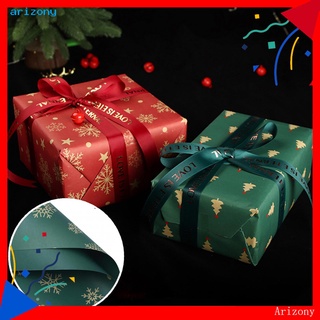 ay papel de regalo kraft fácil de usar textura fina papel de regalo de navidad espesar para el hogar
