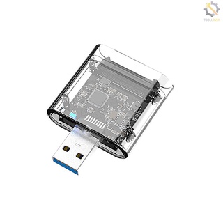 Usb Gen1 SATA caso de unidad de estado sólido SSD caja M.2 NGFF portátil disco duro caso compatible SATA B-KEY M.2 SSD azul
