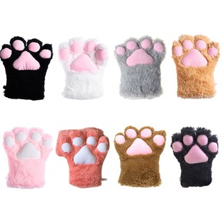 guantes de pata de gato lindos para mujeres/niñas/manga/manga/manga/manga/manga/manga/manga/manga para invierno/caliente de felpa cálida