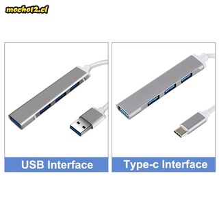 USB C HUB USB 3.0 tipo C 4 puertos Multi Splitter adaptador OTG para Lenovo (2)