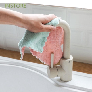 instore toalla de lavado de alta eficiencia toalla de limpieza toalla de microfibra toalla de lavado super absorbente hogar suave herramientas de cocina/multicolor