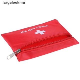 *largelookmu* 1X Portable Emergency Survival First Aid Kit Pack Travel Medical Sports Bag Case hot sell