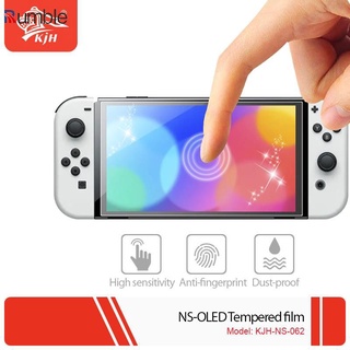Película protectora De vidrio Para Nintendo Switch Oled a prueba De arañazos/NS protección delantera/accesorios De ron