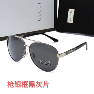 Listo Stock ! Gucci El Nuevo Fotocromático Conducción Anti-UV 400 Kaca Mata : Gafas De Sol Para Mujeres Para Hombres (1)