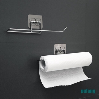 (nuevo) soporte de toalla autoadhesivo para cocina debajo del gabinete, toalla, taza de papel