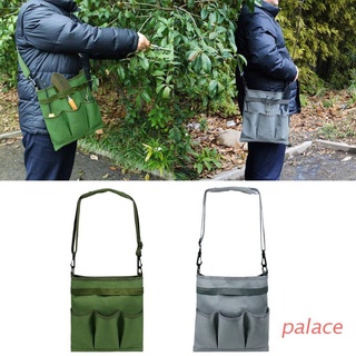 palace 2 métodos utilizando bolsa de almacenamiento impermeable lona jardín herramienta portátil 3 bolsillos