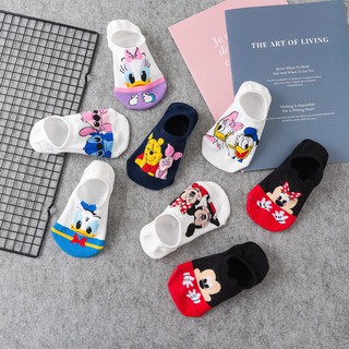 Cute Mickey Mouse Unisex Soft Cotton Ankle Socks