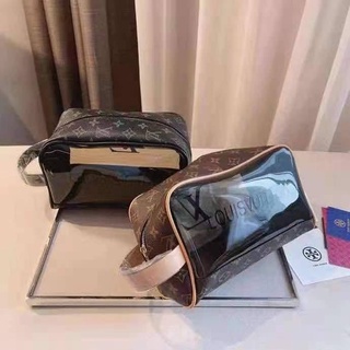 Necsserie bolso de las mujeres Lv Luis Vuitton bolsa de cosméticos portátil de gran capacidad impermeable bolsa de almacenamiento de cosméticos masculino y femenino portátil bolsa de inodoro Fitness bolsa de baño bolsa de viaje de negocios (6)