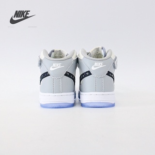 Nike Air Force One zapatos de niños zapatillas duraderas zapatillas con velcro (8)