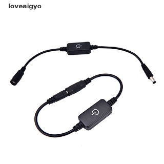 Loveaigyo Touch Inline Dimmer Switch Control Adapter For LED Strip Panel Lights DC 12-24V CL