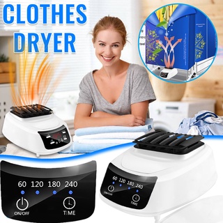 Hogar esterilización de aire caliente secador de ropa ropa de iones negativos máquina de secado