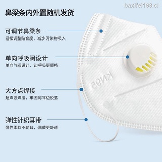 KN95 máscara envuelto individualmente con válvula de respiración no desechable a prueba de polvo gotitas de 5 capas transpirable macho y hembra protección spot (9)