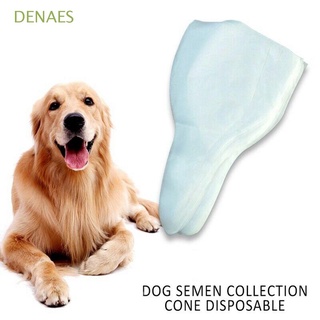 DENAES PE Semen colección bolsa de mascotas clínica equipo Artificial inseminación esperma 10/20/30/50/100PCS perro crianza canina desechable