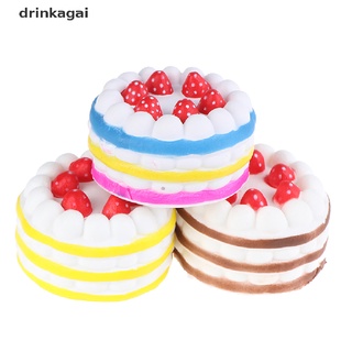 [drinka] squishy toys slow rising cake squishi squeeze toy squishes sin decoración de sonido 471cl (8)