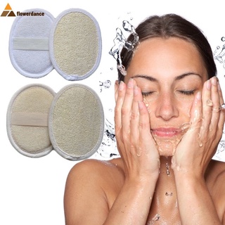 Esponja de esponja de baño exfoliante/guante ovalado/toalla facial para el hogar