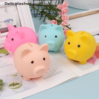 [delicateshwr] banco de ahorro de dinero decoración del hogar juguetes de los niños cajas de dinero de dibujos animados en forma de cerdo caliente