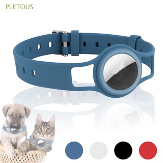 pletous nuevo collar de mascota pulsera anti-perdida collares de perro elástico gato durable suave correa de repuesto/multicolor