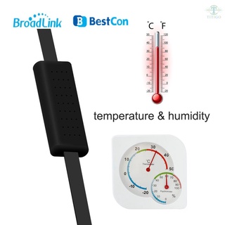 Broadlink Bestcon HTS2 - Detector de humedad de temperatura con puerto USB, con Sensor de humedad inteligente RM4 Pro Smart, Sensor de humedad T&H (8)
