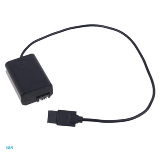 Win Cable adaptador para -DJI Ronin-S Gimbal a NP-FW50 batería falsa para -Sony A7 A7R A7S A7 A7II A7RII 0/ 0/ 0 cámara
