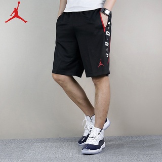 Jordan Basketball Shorts Men's Running Fitness Training Quick-drying Breathable Sports Shorts