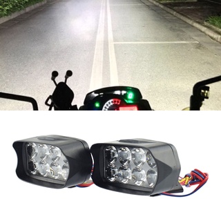 motocicletas impermeable 12v led doble auxiliar luz antiniebla foco 12v (1)
