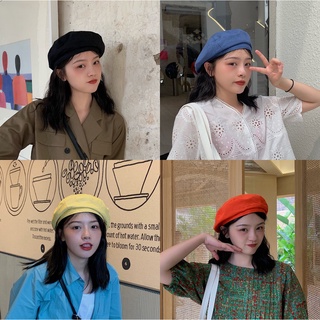 Ding se aleja / sombrero de boina retro de color caramelo japonés versión coreana femenina tendencia de moda salvaje sombrero de pintor de arte británico