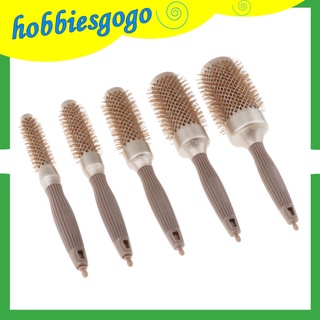 [Hobies] Cepillo redondo para secado por soplado | Enderezar| Rizado - el mejor peine de peinado para cabello de longitud media o quiere