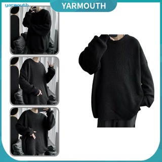 yarmouth Loose Fall Sweater Leisure Spring Sweater Basic for Daily Wear (1)