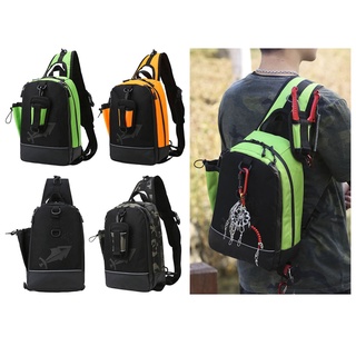Sling Bag Day Bag Crossbody Bag Single Strap Chest Bag Travel Hiking Daypack Fishing Sling Packs Fishing Tackle Storage Shoulder Bag