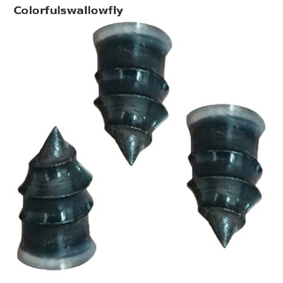 Colorfulswallowfly 10PCS Vacuum Tyre Repair Nail For Motorcycle Tubeless Tyre Repair Rubber Nail CSF