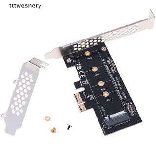 *tttwesnery* PCIE to M2 Adapter PCI Express 3.0 x1 to NVME SSD Adapter Support 2230 2242 2260 hot sell